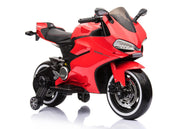 FRP ROM 12v ride on motorcycle red - 2